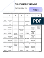 CICLO ESCOLAR 2019 - 2020: 7 QFB B