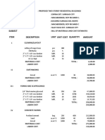 Projec Location Owner Address Engineer Address Subject Item Description Unit Unit Cost Quantity Amount