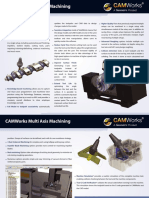 Camworks Multi Axis Machining: For Machining Complex Shapes