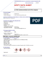 Safety Data Sheet: SECTION 1: Identification of The Substance/mixture and of The Company/ Undertaking