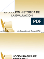 03 Evolucion Historica de La Evaluacion