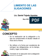 Cumplimiento de Las Obligaciones PDF