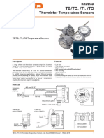 TB/TC, /TI, /TO: Thermistor Temperature Sensors