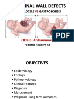 Abdominal Wall Defects: Omphalocele Gastroschisis