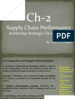 Supply Chain Performance: Achieving Strategic Fit and Scope