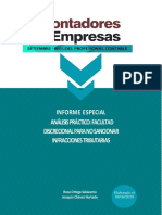 Informe Especial Análisis Práctico: Facultad Discrecional para No Sancionar Infracciones Tributarias