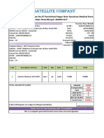 Prasanna G Dev Invoice