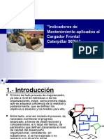 Ejemplo - Indicadores de Mantenimiento Cargador Frontal