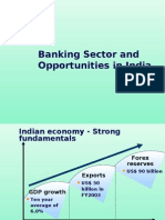 Banking Sector and Opportunities in India