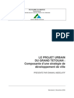 LE PROJET URBAIN DU GRAND TETOUAN - Composante D'une Stratégie de Développement de Ville