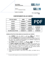 Comportamiento de Las Cuentas II