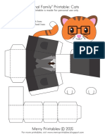 Cat Family Printable PDF