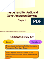 The Demand For Audit and Other Assurance Services