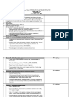 Course Title: International Trade Finance