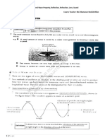 Physics Notes On Waves, Lens, Sound Complied