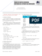 Resumo de Funções Exponenciais