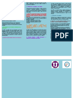 Triptico de Los Derechos de Los Niños Niñas y Adolescentes