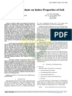 Effect of Leachate On Index Properties of Soil