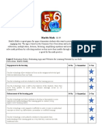 Triple e Evaluation Form