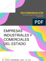 Empresas Industriales y Comerciales Del Estado PDF