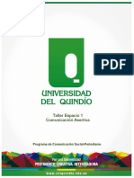 Modelos Comunicativos y Sus Características - AE1 U1 EA1