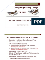 S7 - Manufacturing Engineering Design Stamping Relative Tooling Cost PDF