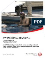 Swimming Manual: Events, Rules, & Training Information