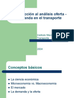 Análisis Oferta-Demanda en El transporte-IMT