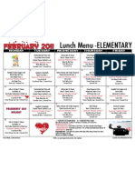 EL Lunch Menu Feb 11