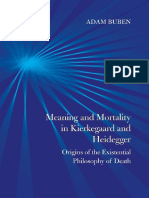 Meaning and Mortality in Kierkegaard and Heidegger - Origins of The Existential Philosophy of Death PDF