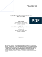 Long-Term Poverty and Child Development in The United States: Results From The NLSY