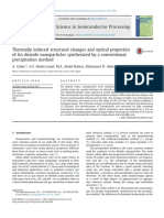 Materials Science in Semiconductor Processing: A. Gaber, A.Y. Abdel-Latief, M.A. Abdel-Rahim, Mahmoud N. Abdel-Salam