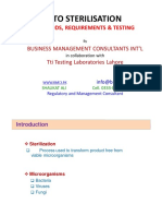 ETO Sterilization Validation