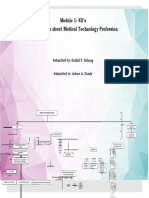 Module 1: 4D's Concept Map About Medical Technology Profession