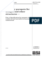 BS 6779 - Highways Parapets For Bridges... Part 4