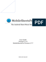 MobileSheetsPro PDF