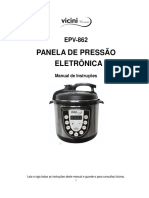 Panela Elétrica Vicini - Portuguese-Manual-Epv-862-Final PDF