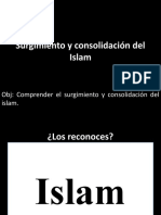 Surgimiento y Consolidación Del Islam