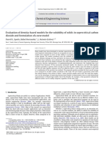 Estevez 2008 CES 63 4292 DBased Solub SCFCO2 Model Sparks PDF