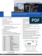 ES Series Protection Relays: Eatures Enefits