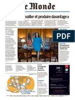 Journal LE MONDE Du Mardi 16 Juin 2020