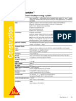 Sika Raintite: Liquid Membrane Waterproofing System