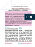 Drug Allergy Clinical Characteristics in Pediatrics