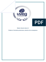 Calculando Prestaciones y Derechos de Los Trabajadores UVEG