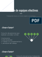 Formación de Equipos Efectivos