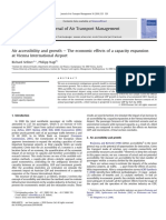 Air Accessibility and Growth - The Economic Effects of A Capacity Expansion at Vienna International Airport