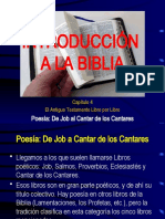 Job Hasta Cantares Poéticos