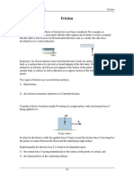 Friction: ES 1022y Engineering Statics Friction