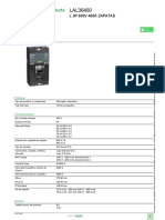 Interruptores de Caja Moldeada LA - LH - Q4 - LAL36400 PDF