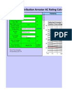 Ansi Distribution Arrester Ac Rating Calculator by Arresterworks